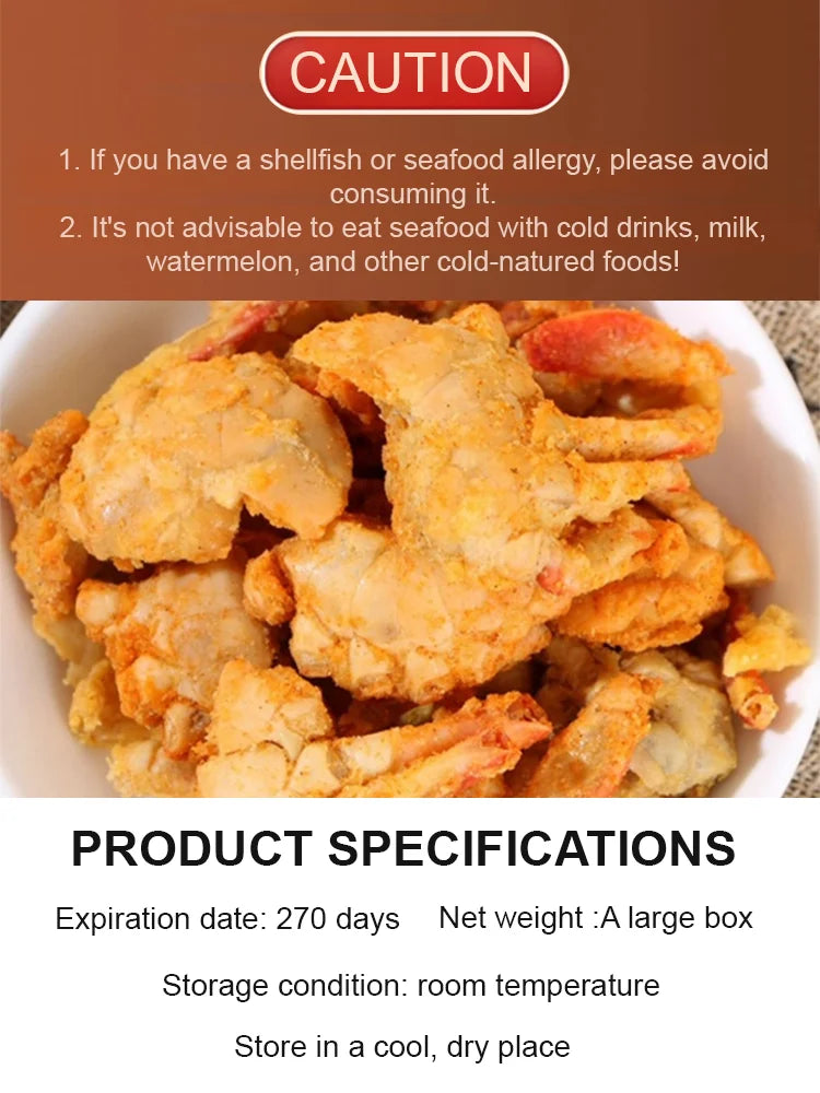 Alaskan Snow Crab Ready-to-EatCrispy Crab-Jani