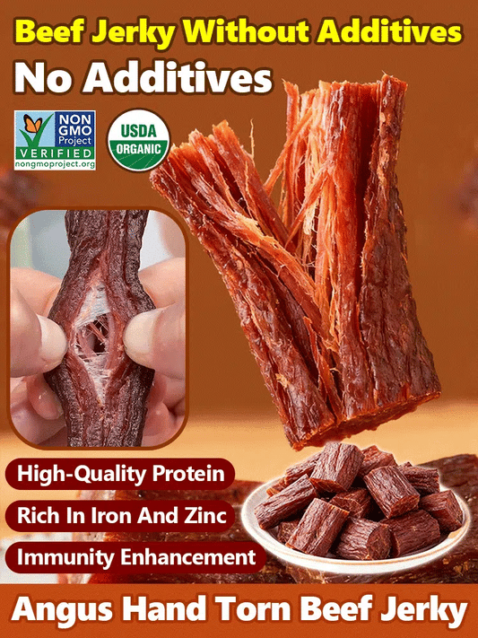 Add high-protein pure beef jerky.-Jani