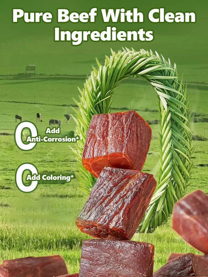 Add high-protein pure beef jerky.-Jani