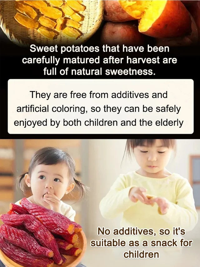 Soft and Sweet Skin-On Dried Sweet Potato-Jani