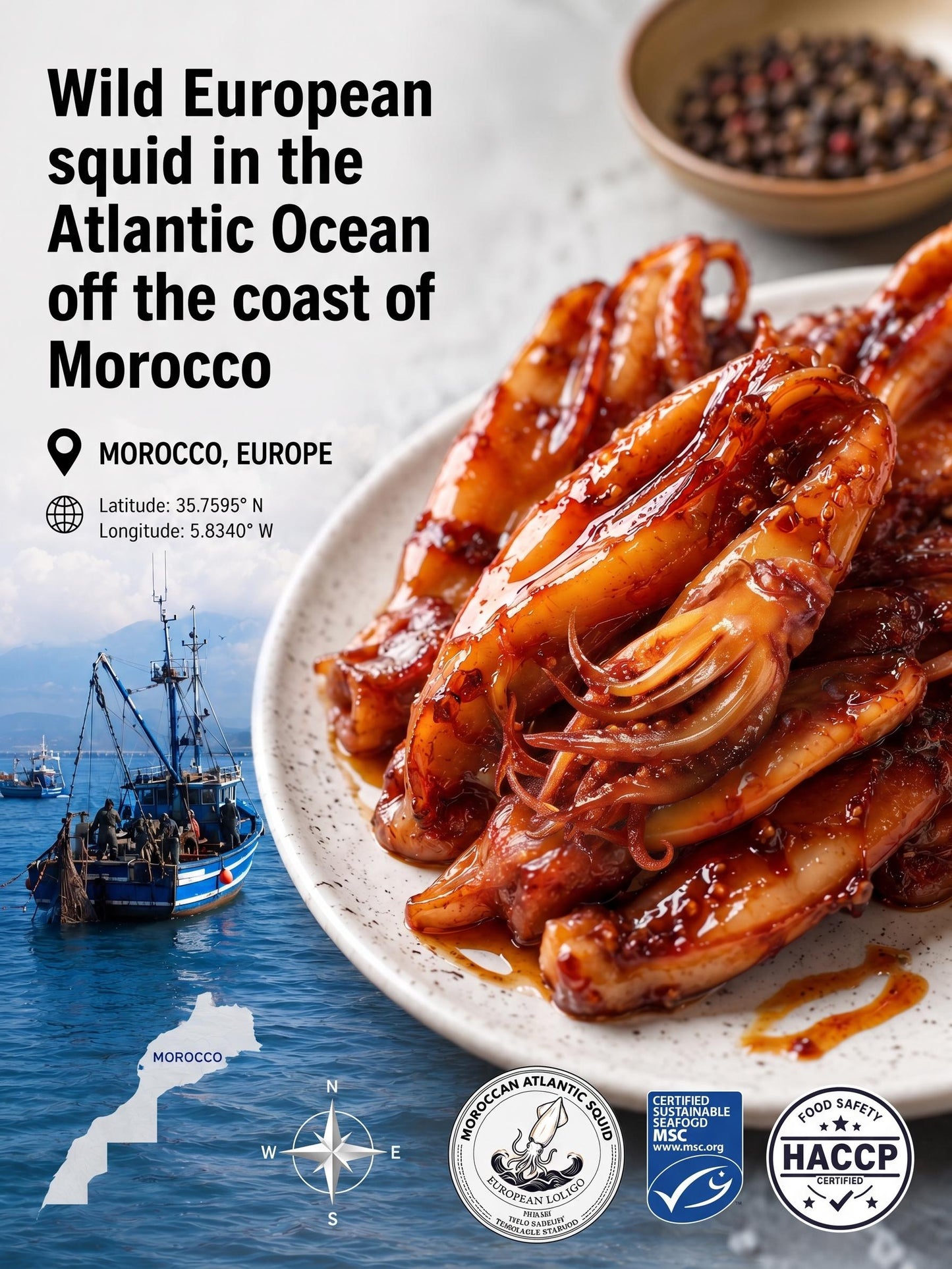 🦑BBQ Roasted Whole Squid Snack – Ready to Eat, Individually Wrapped-Jani