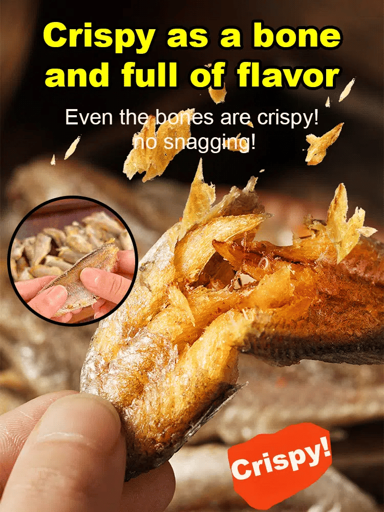 High-protein ready-to-eat deep-sea fish crisps-Jani