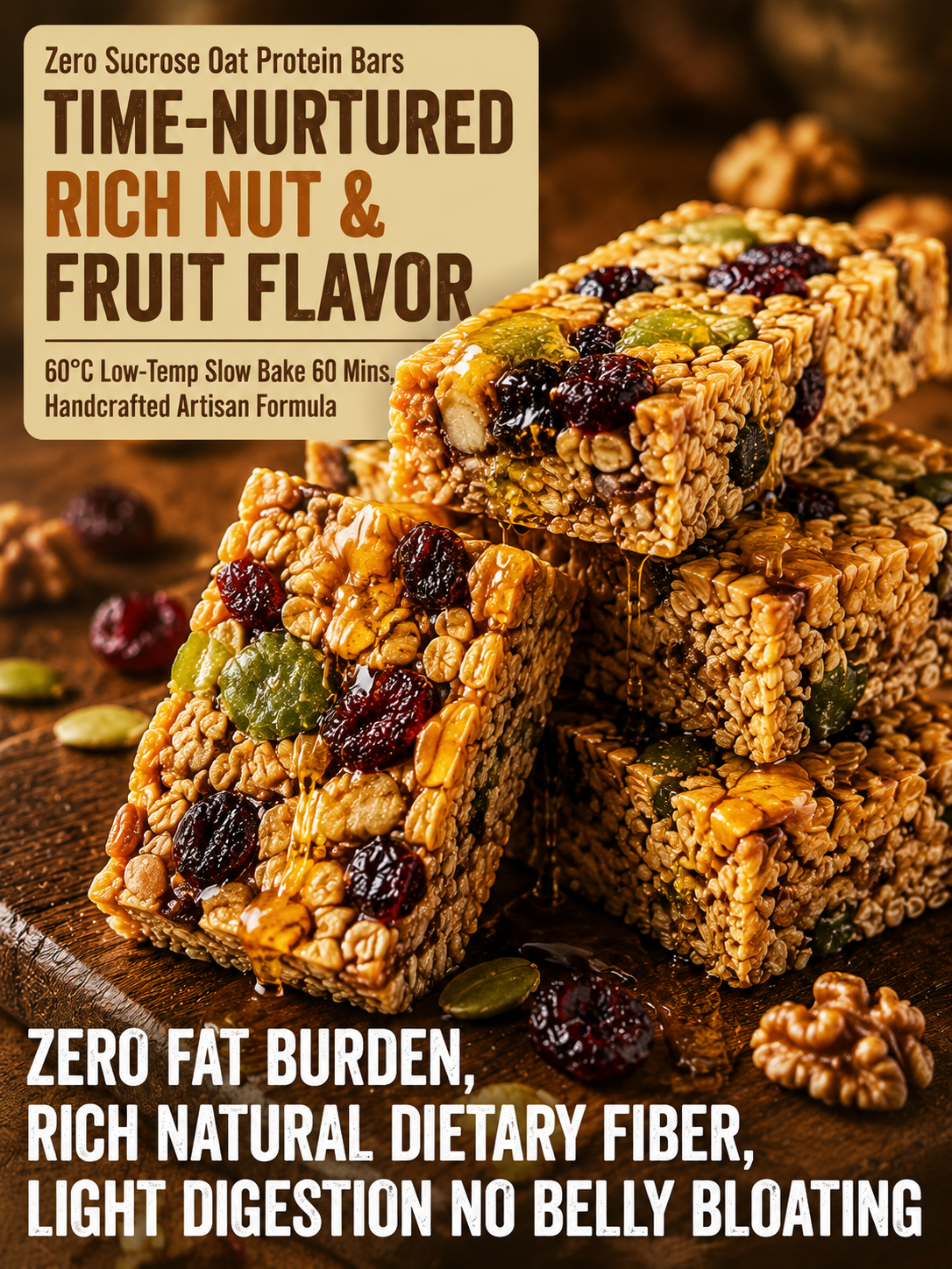 🥚Oat Protein Granola Bars Low Calorie Snack-Jani