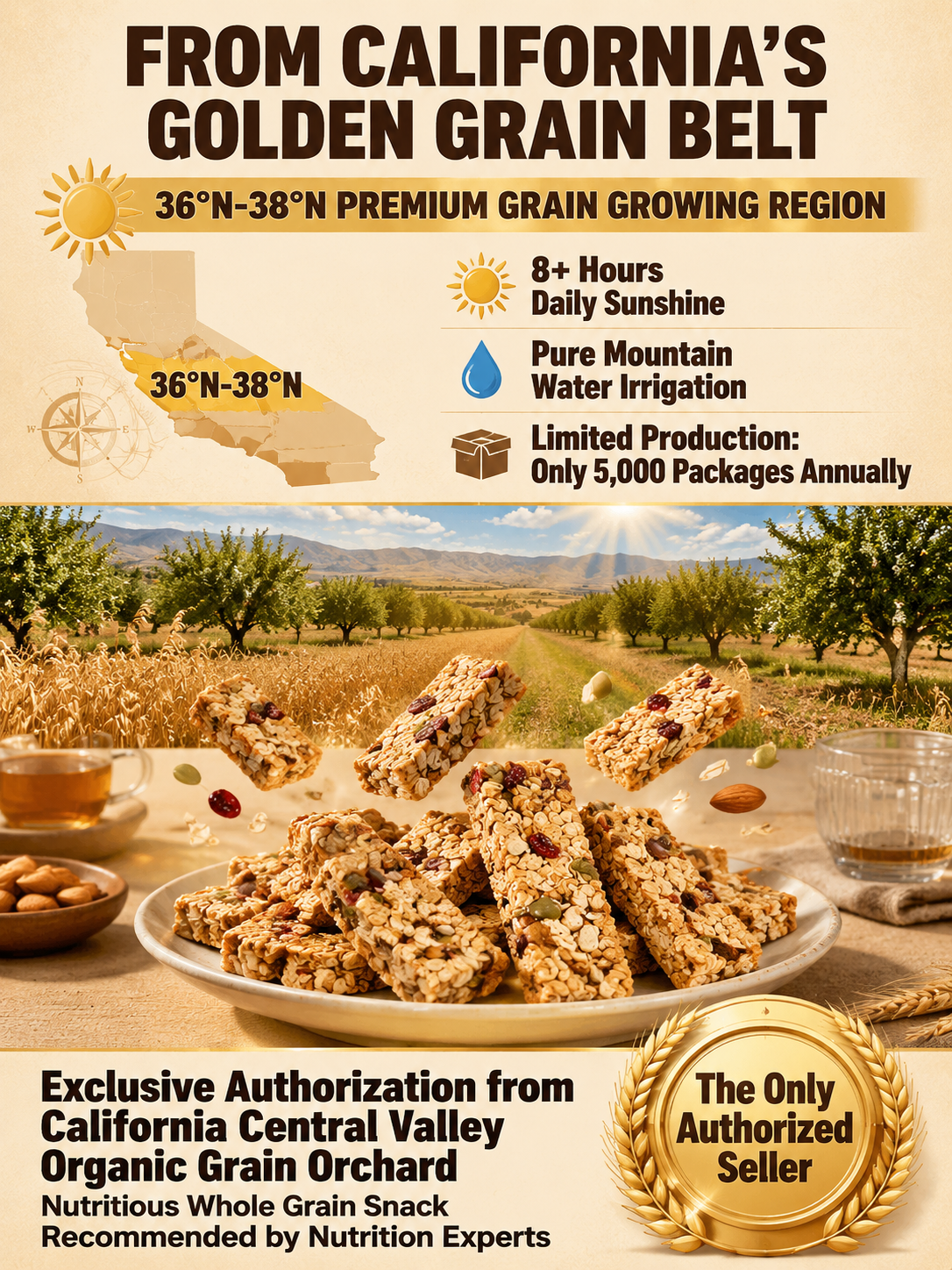 🥚Oat Protein Granola Bars Low Calorie Snack-Jani