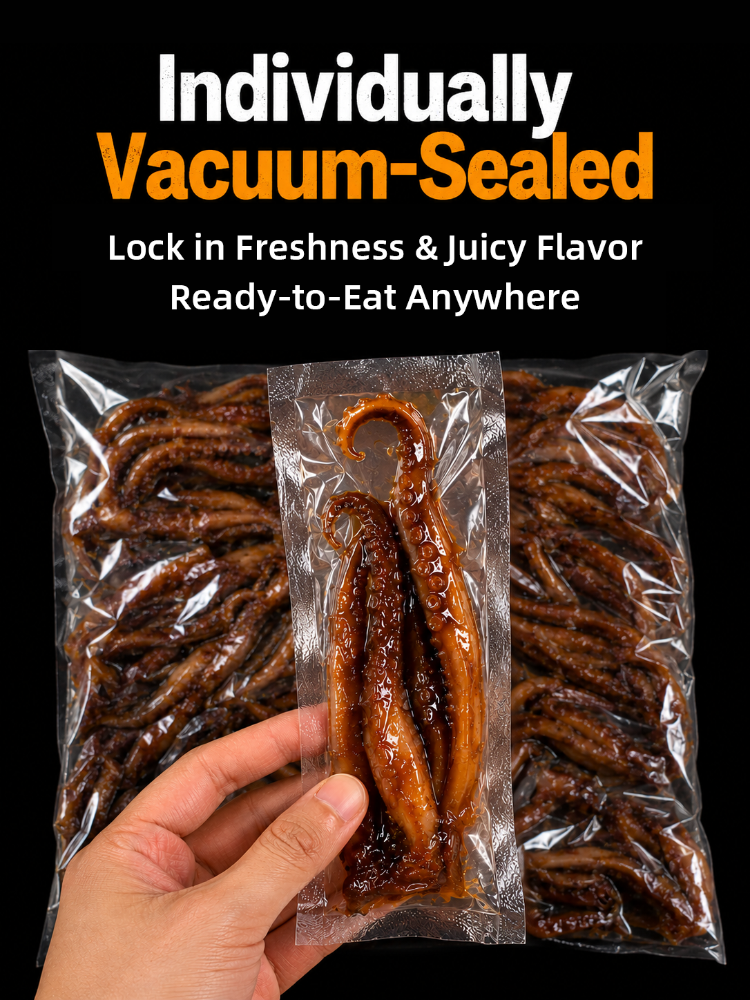 🦑BBQ Roasted Whole Squid Snack – Ready to Eat, Individually Wrapped-Jani