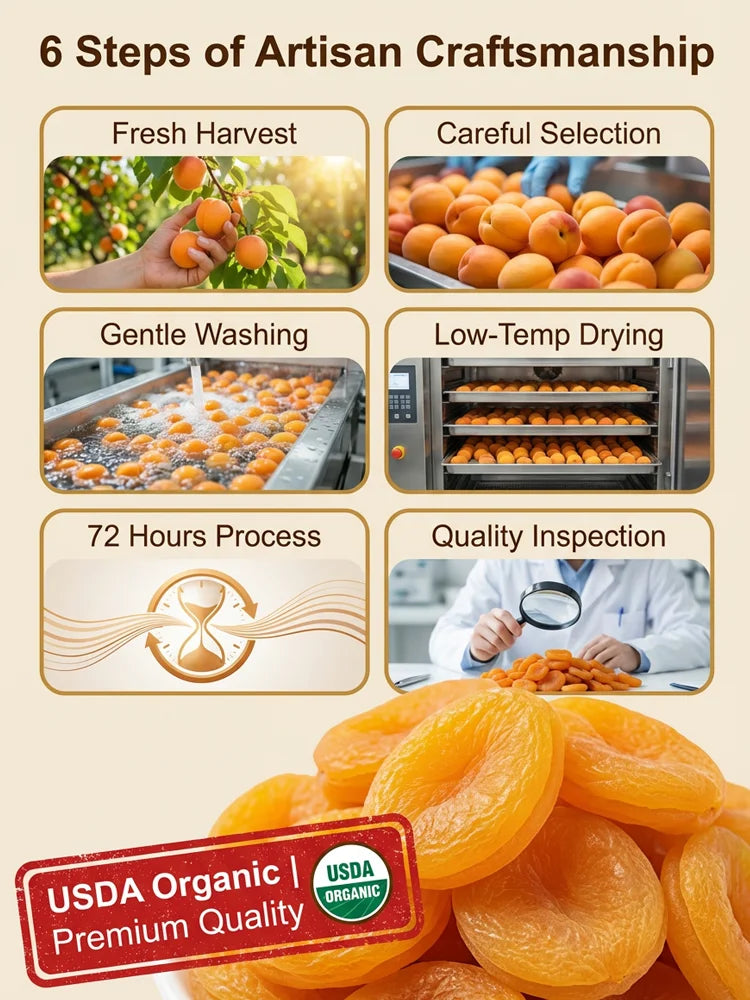 California Specialty Dried Apricots-Jani