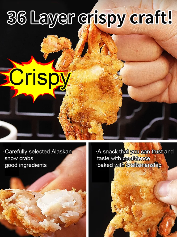 Alaskan Snow Crab Ready-to-EatCrispy Crab-Jani
