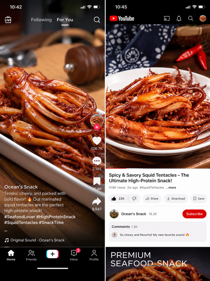 🦑BBQ Roasted Whole Squid Snack – Ready to Eat, Individually Wrapped-Jani